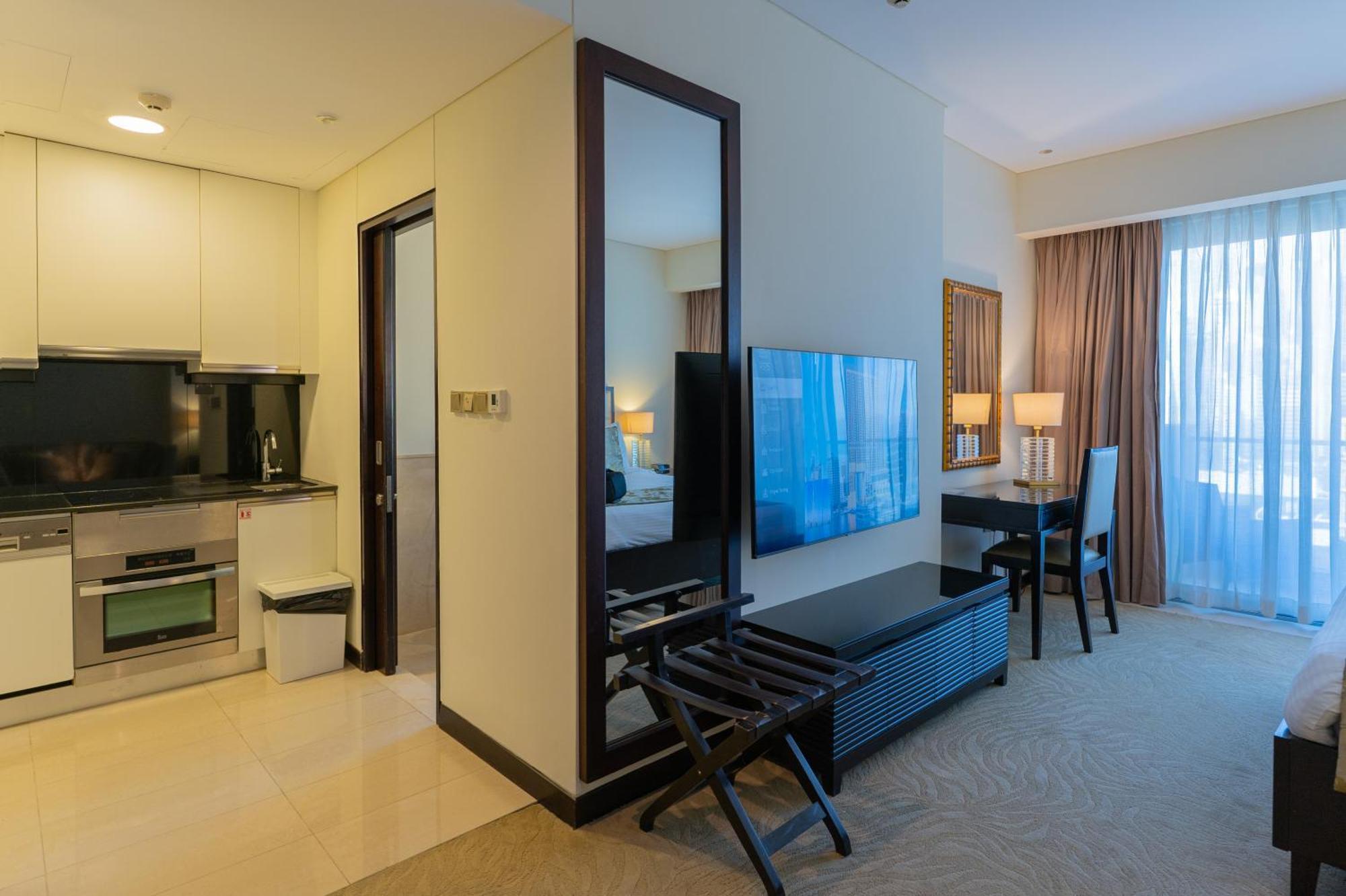 Kempinski Central Avenue Studio With Marina Views Appartement Dubai Buitenkant foto